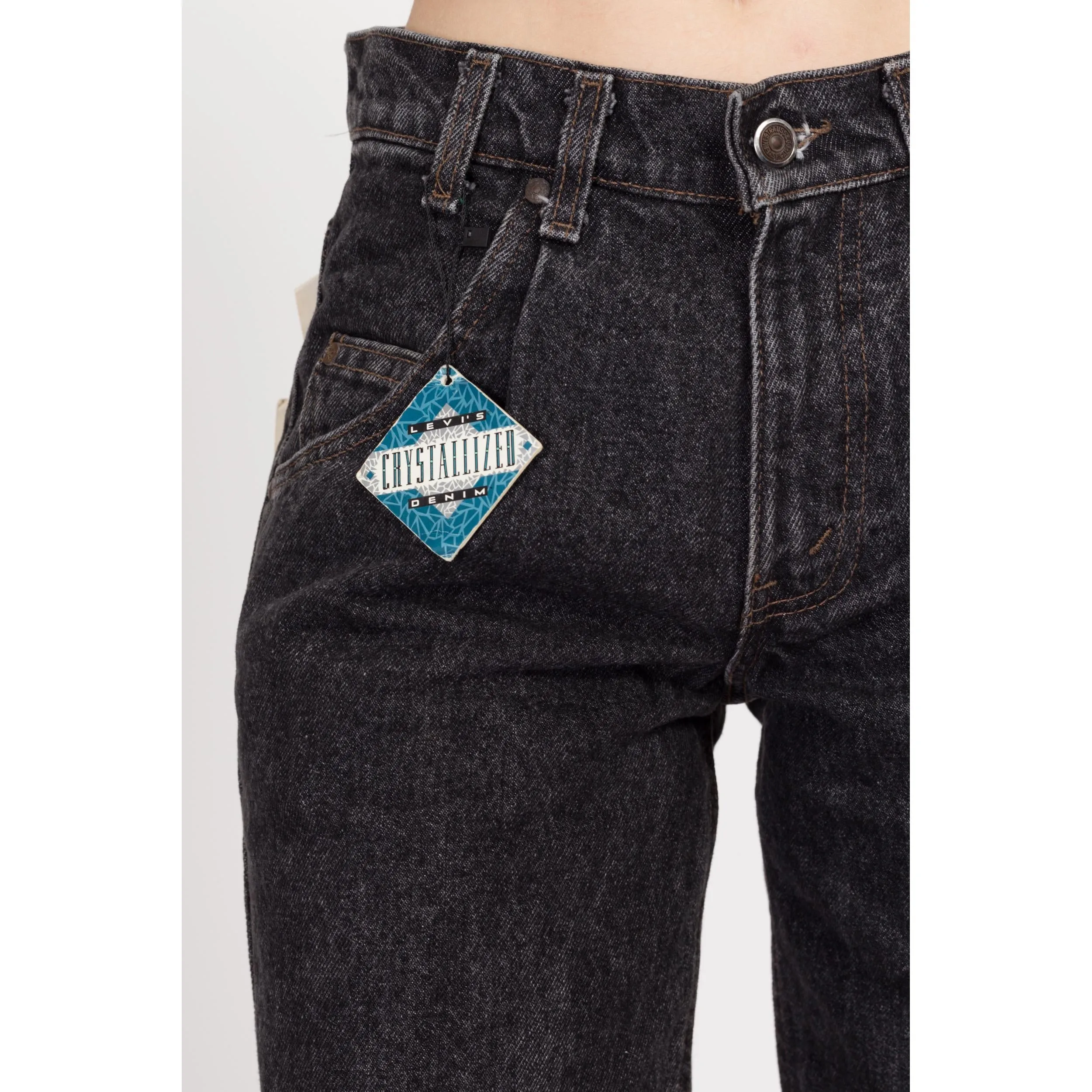 28x32 90s Levi's Silver Tab Black Baggy Fit Barrel Jeans NWT