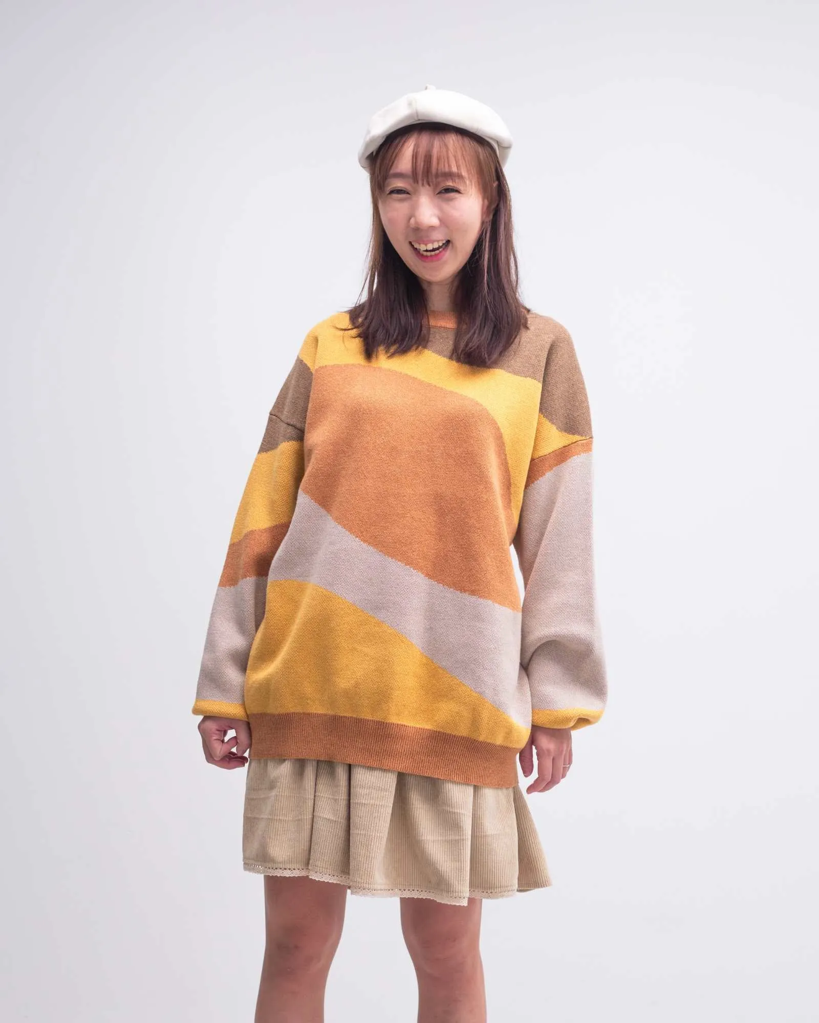 Autumn Dawn Knitted Pullover (Kids & Adults)