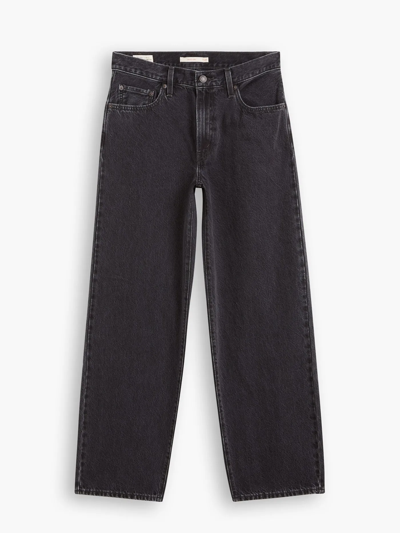 Baggy Dad Black Stonewash Jeans