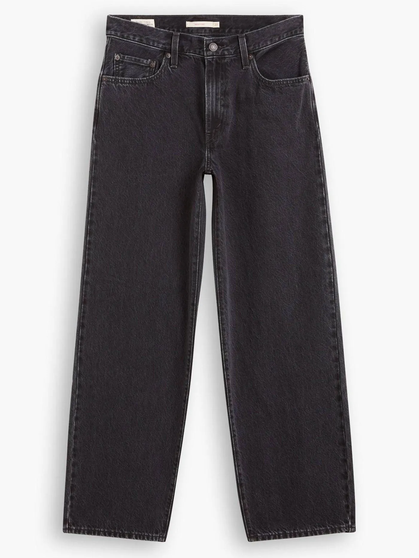 Baggy Dad Black Stonewash Jeans