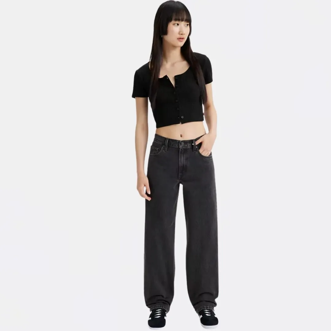 Baggy Dad Jeans (Boot Barn Stone)