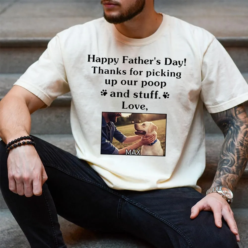 Custom Gifts for Dog Dad, Custom Shirt for Dog Lovers, Personalized Gifts, Best Dog Dad Ever