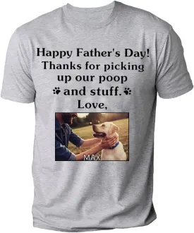 Custom Gifts for Dog Dad, Custom Shirt for Dog Lovers, Personalized Gifts, Best Dog Dad Ever