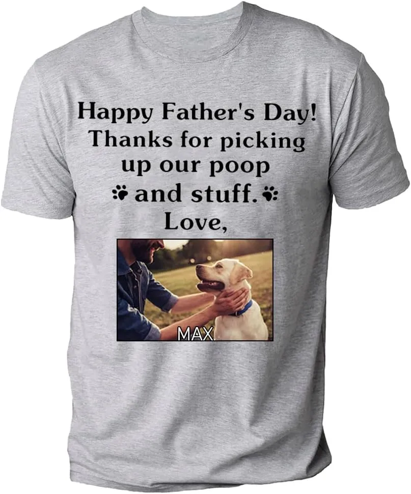 Custom Gifts for Dog Dad, Custom Shirt for Dog Lovers, Personalized Gifts, Best Dog Dad Ever