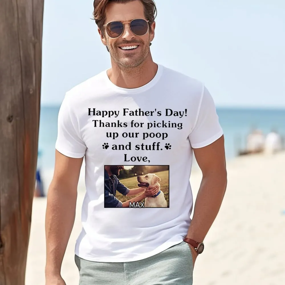 Custom Gifts for Dog Dad, Custom Shirt for Dog Lovers, Personalized Gifts, Best Dog Dad Ever