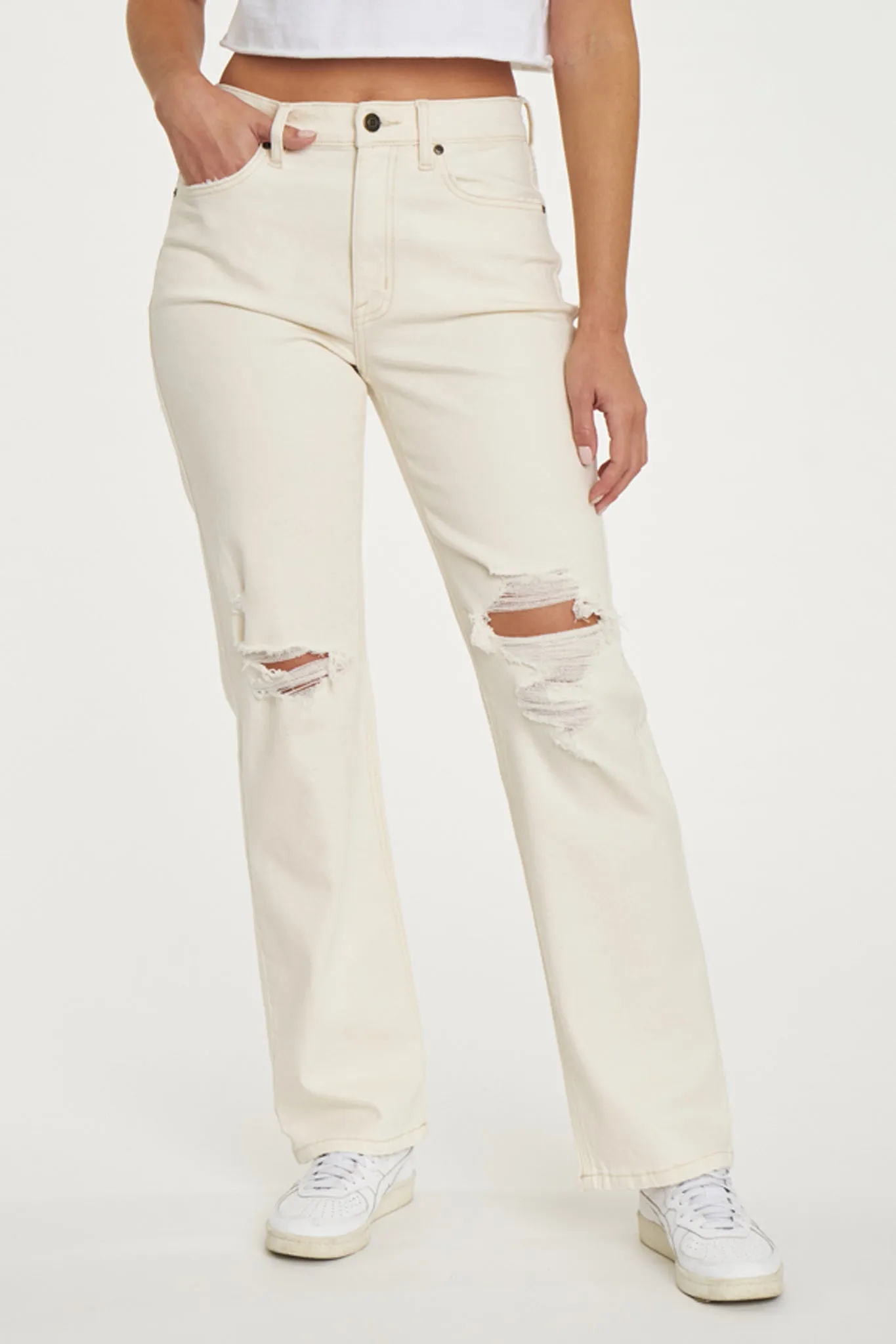 Eunina Codi Dad Jeans in Super Moon