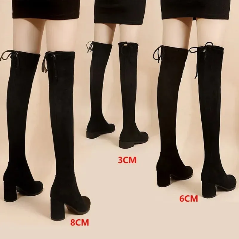 Faux Suede OTK Boots