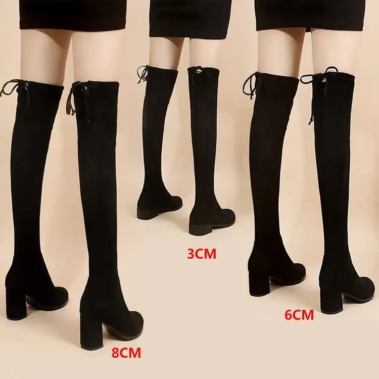 Faux Suede OTK Boots