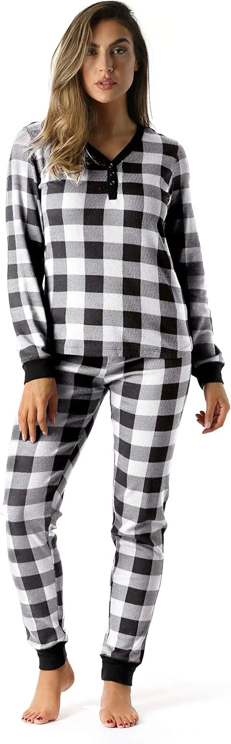 #followme 2 Piece Base Layer Thermal Underwear Set for Women