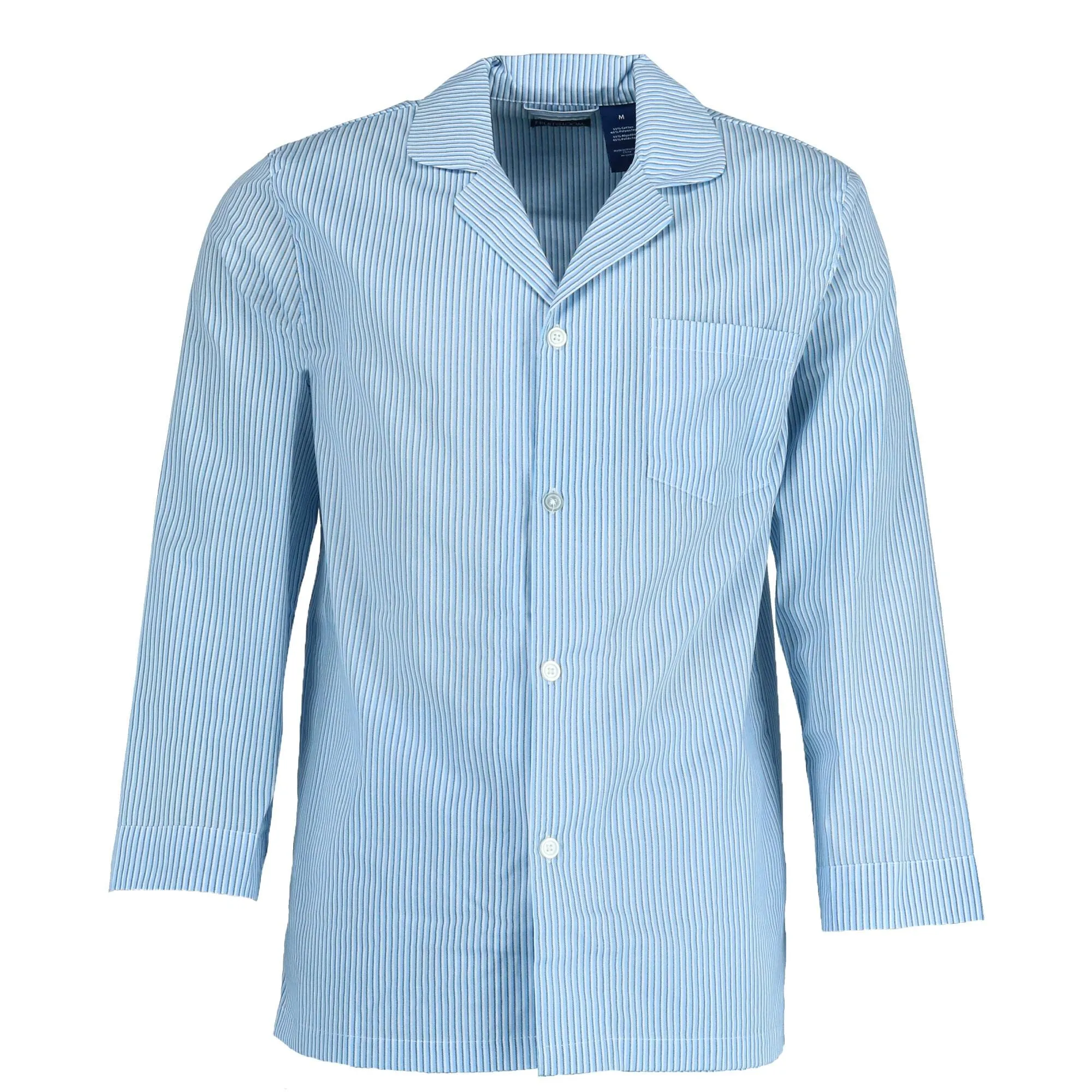 Fruit of the Loom Men's Long Sleeve Pajama Set