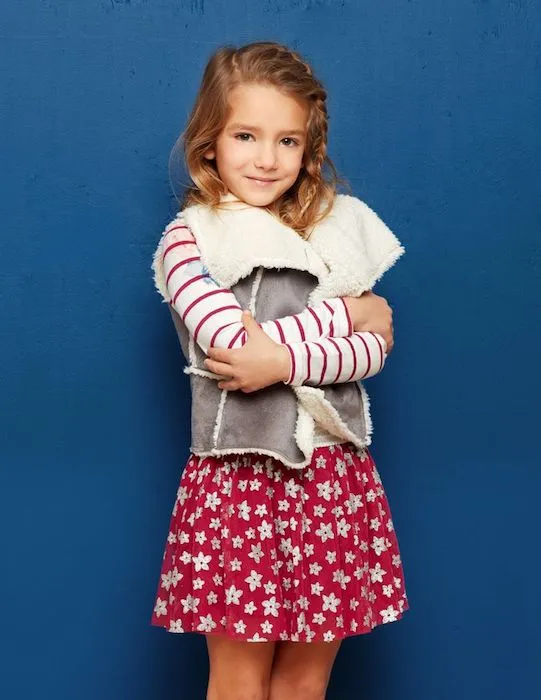 Hatley Taupe Faux Sherpa Reversible Vest