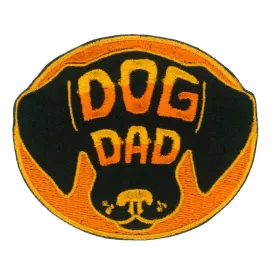 Hot Leathers Dog Dad Embroidered Patch Ppw1224 PPW1224