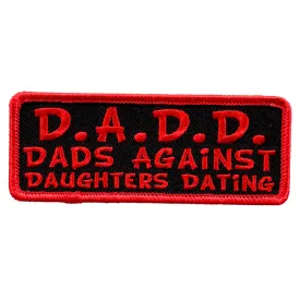 Hot Leathers PPL9613 D.A.D.D. 4"x1" Patch