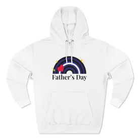 Leather Pride Flag Unisex Premium Pullover Hoodie - Father's Day