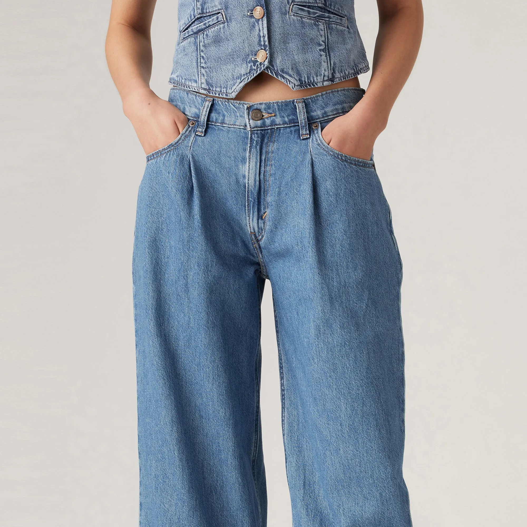 Levi's® Women's Baggy Dad Wide-Leg Jeans
