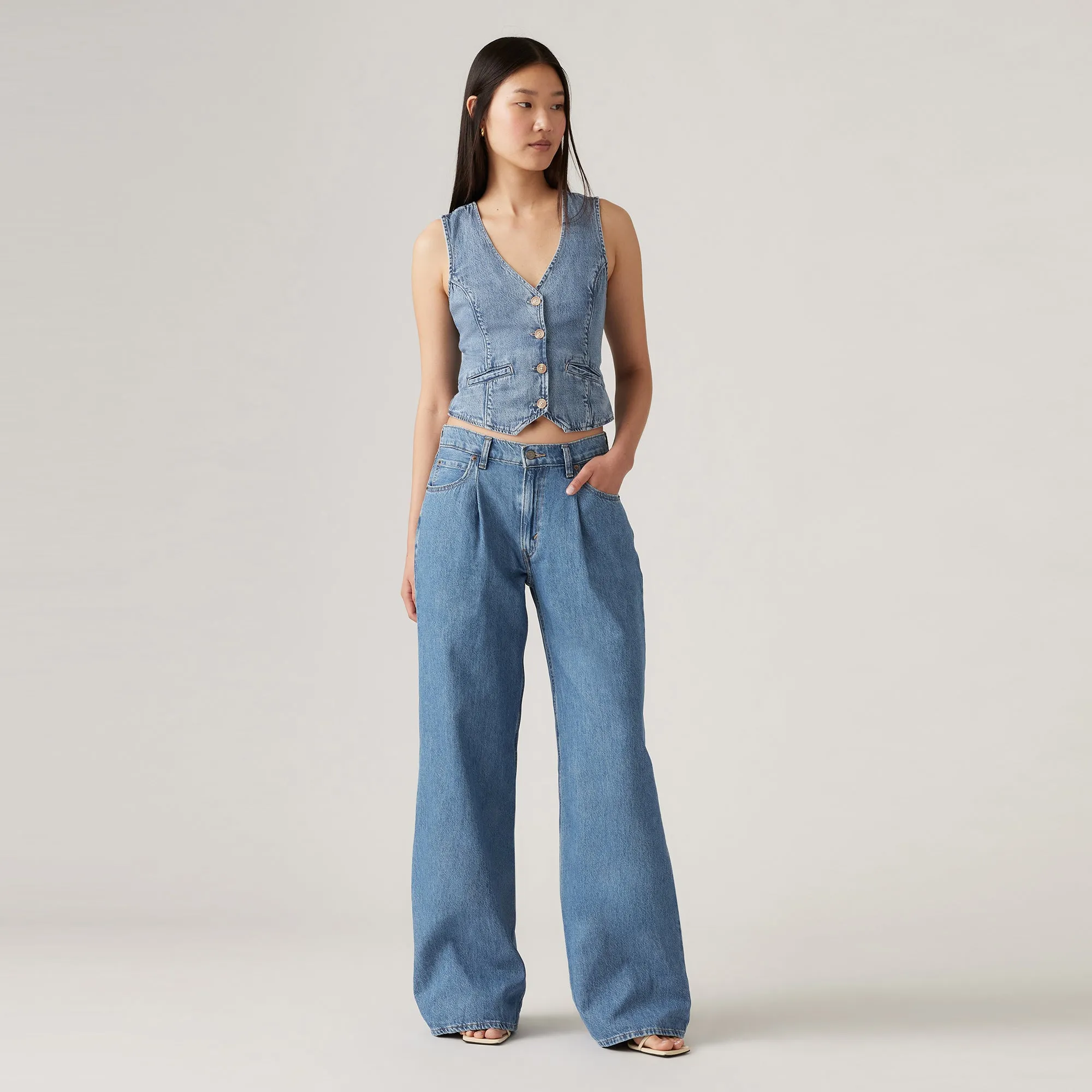 Levi's® Women's Baggy Dad Wide-Leg Jeans