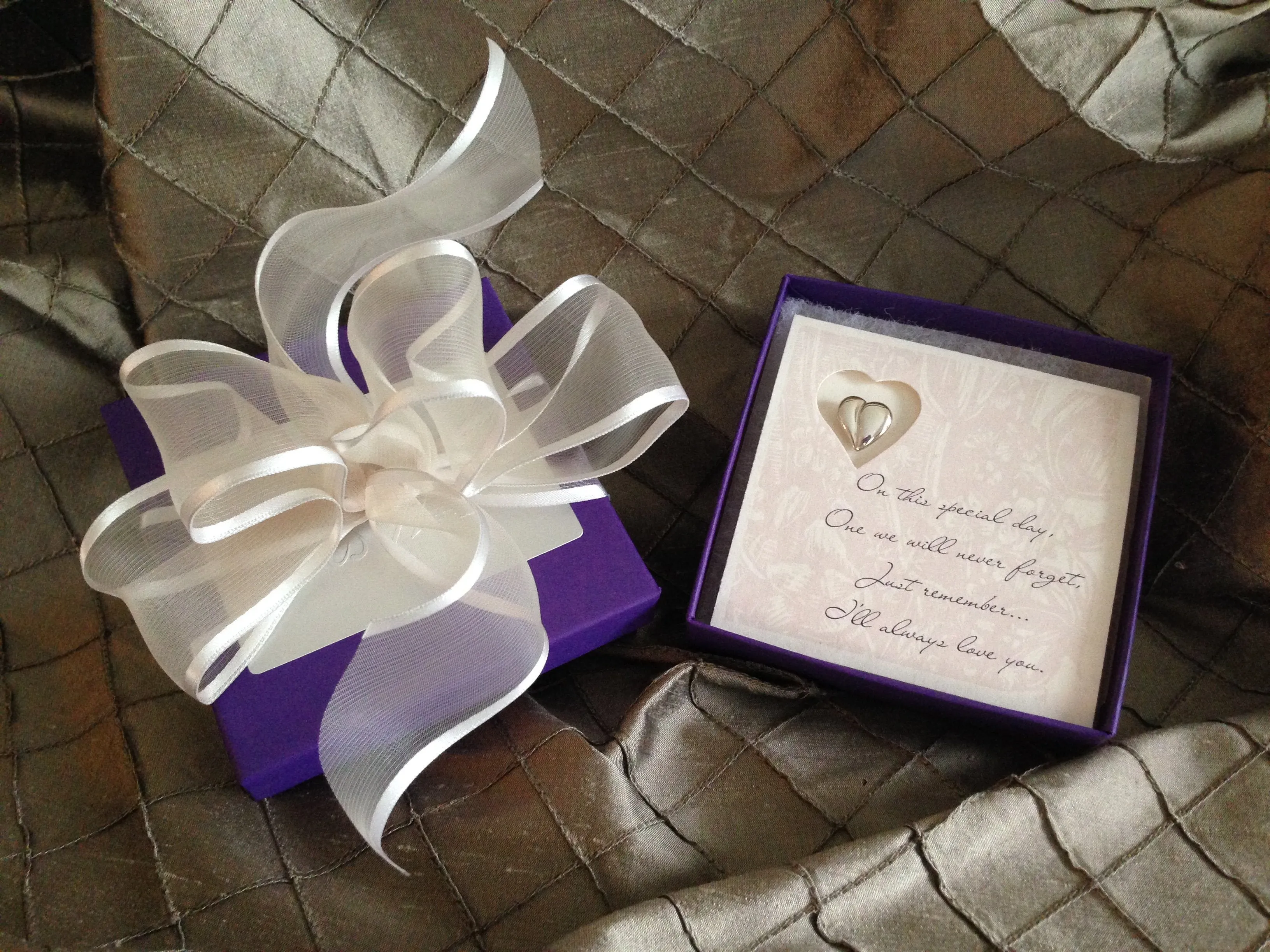 Loving Heart Pin - Gift for Father of the Bride