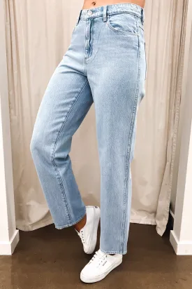 Mid Rise Vintage Straight Jean Sublime Blue