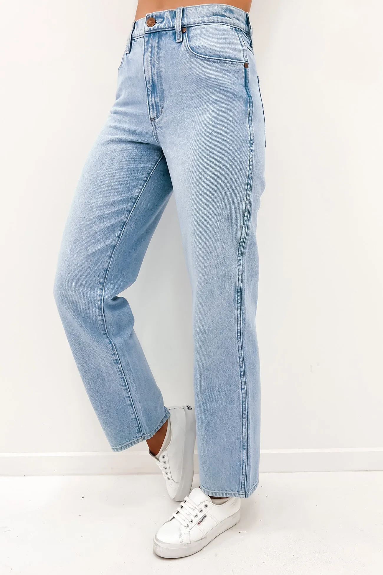 Mid Rise Vintage Straight Jean Summer Love