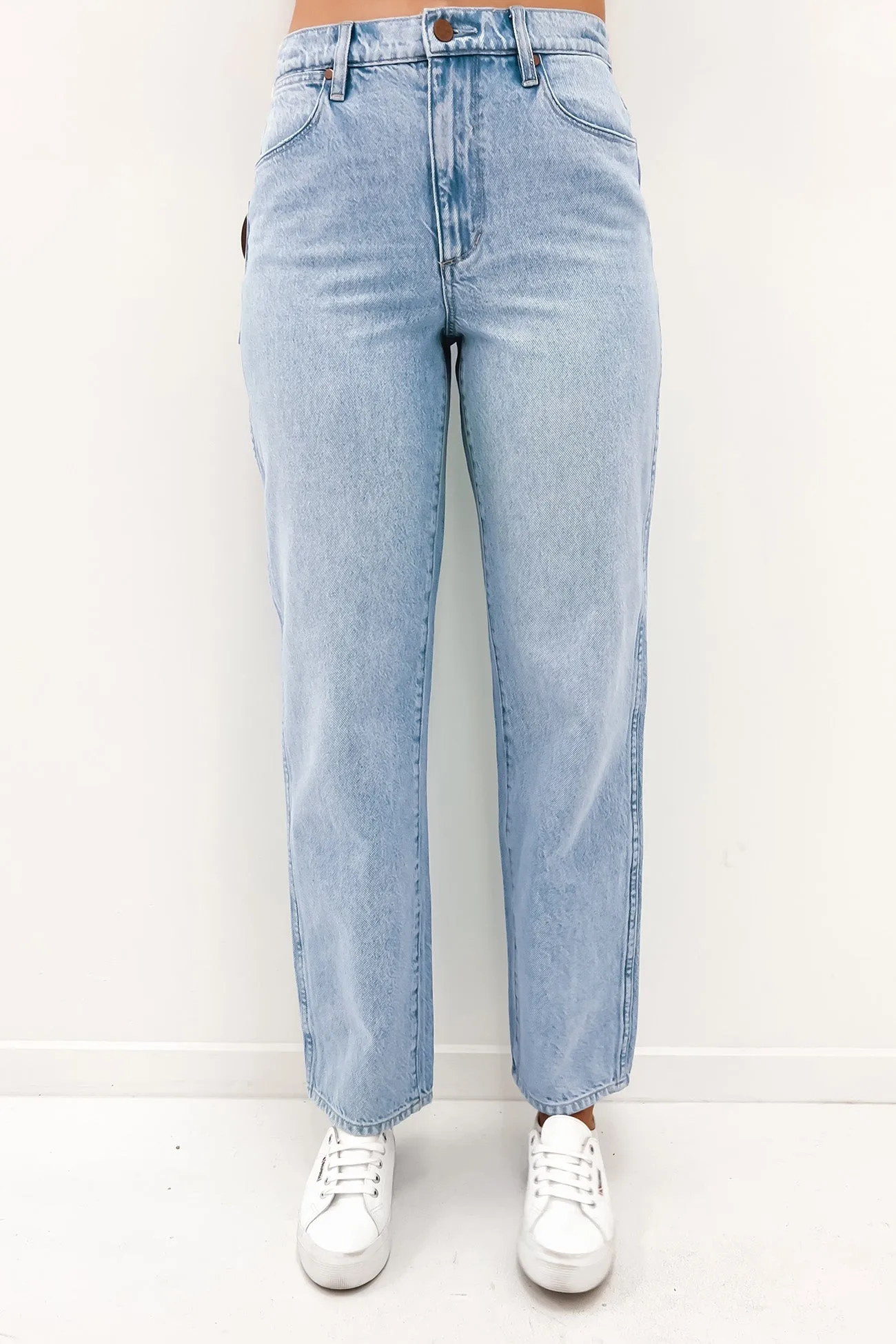Mid Rise Vintage Straight Jean Summer Love