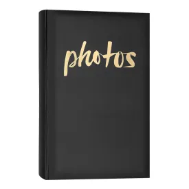 Moda Black "Photos" Slip-In Photo Album 300 Photos