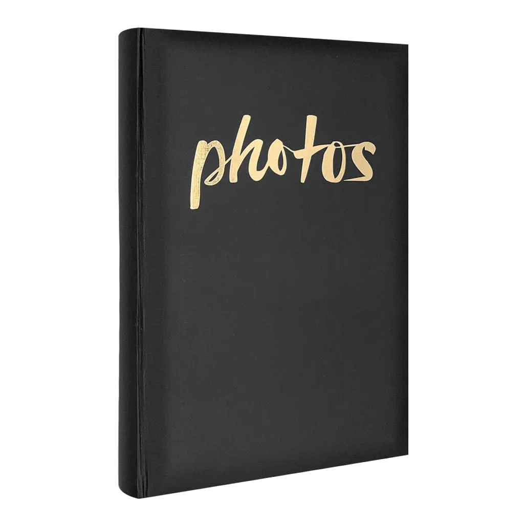 Moda Black "Photos" Slip-In Photo Album 300 Photos