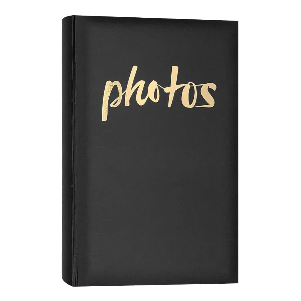 Moda Black "Photos" Slip-In Photo Album 300 Photos