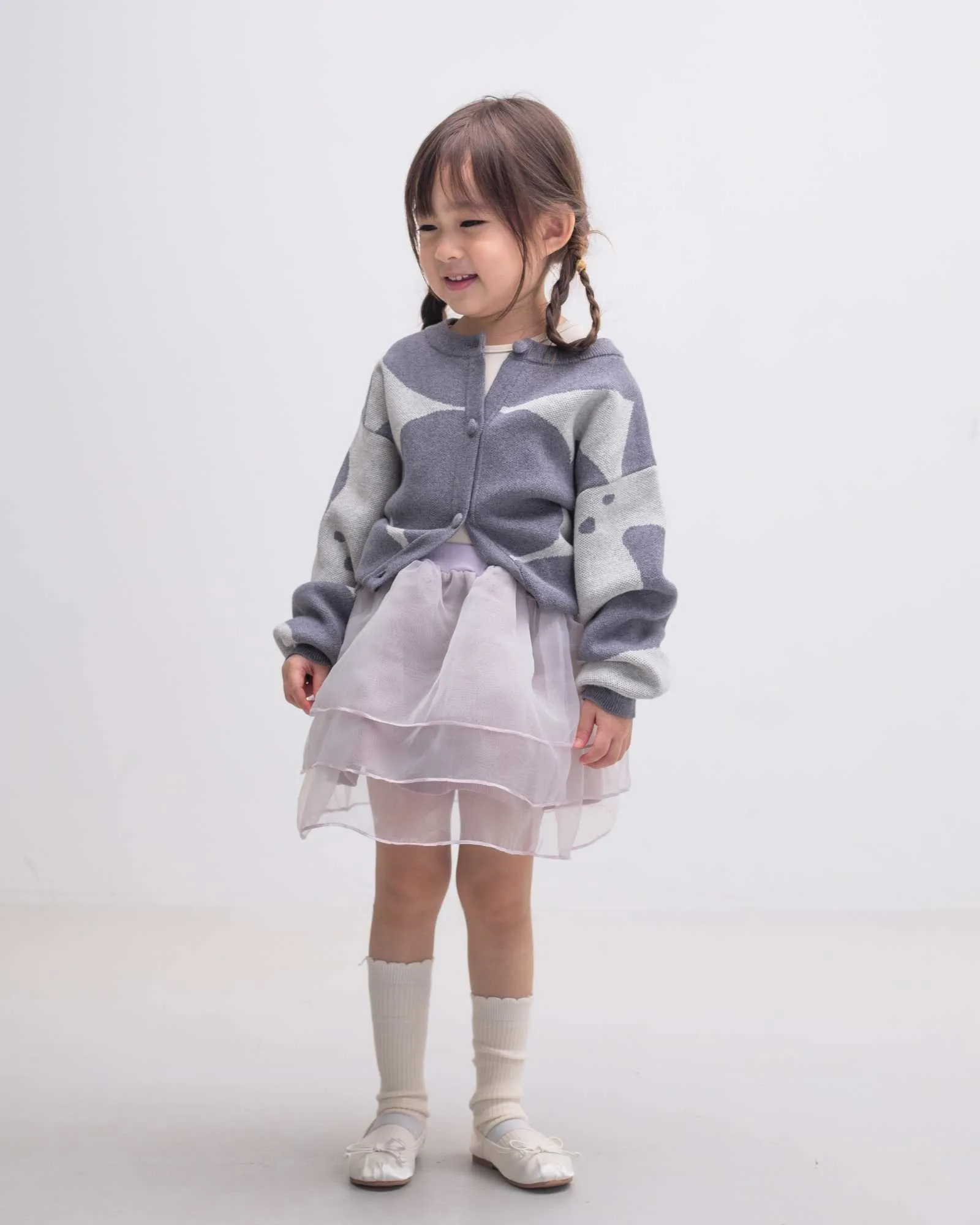 Moon Phase Knitted Cardigan (Kids & Adults)