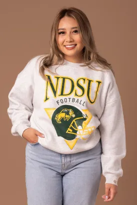 North Dakota State Throwback Football Crew Neck