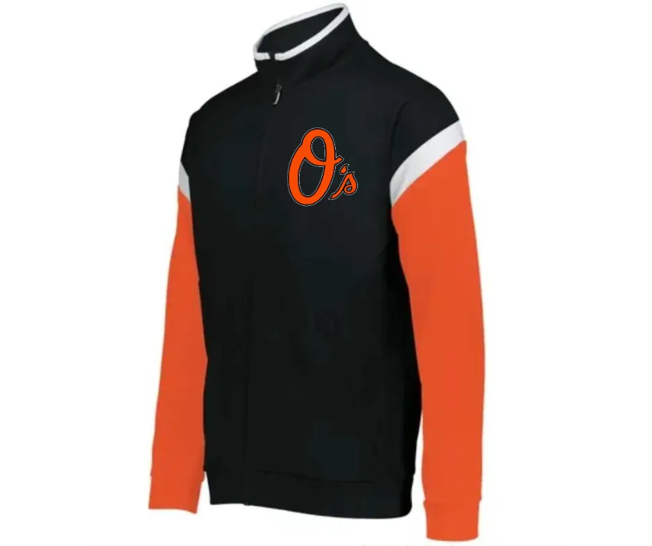 Ogemaw Orioles Black & Orange Adult & Youth Full Zip Jacket Track Pant Options