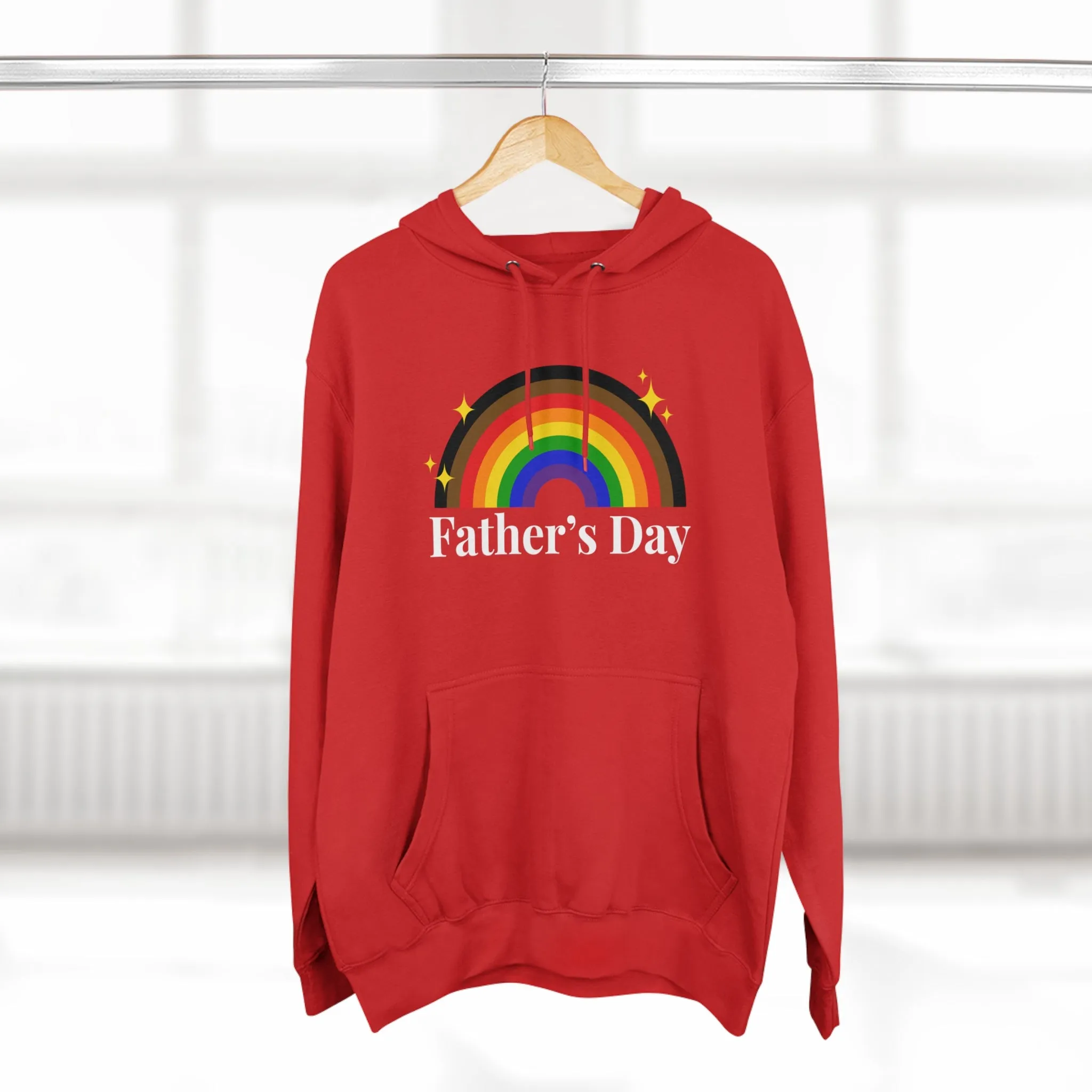 Philadelphia Pride Flag Unisex Premium Pullover Hoodie - Father's Day
