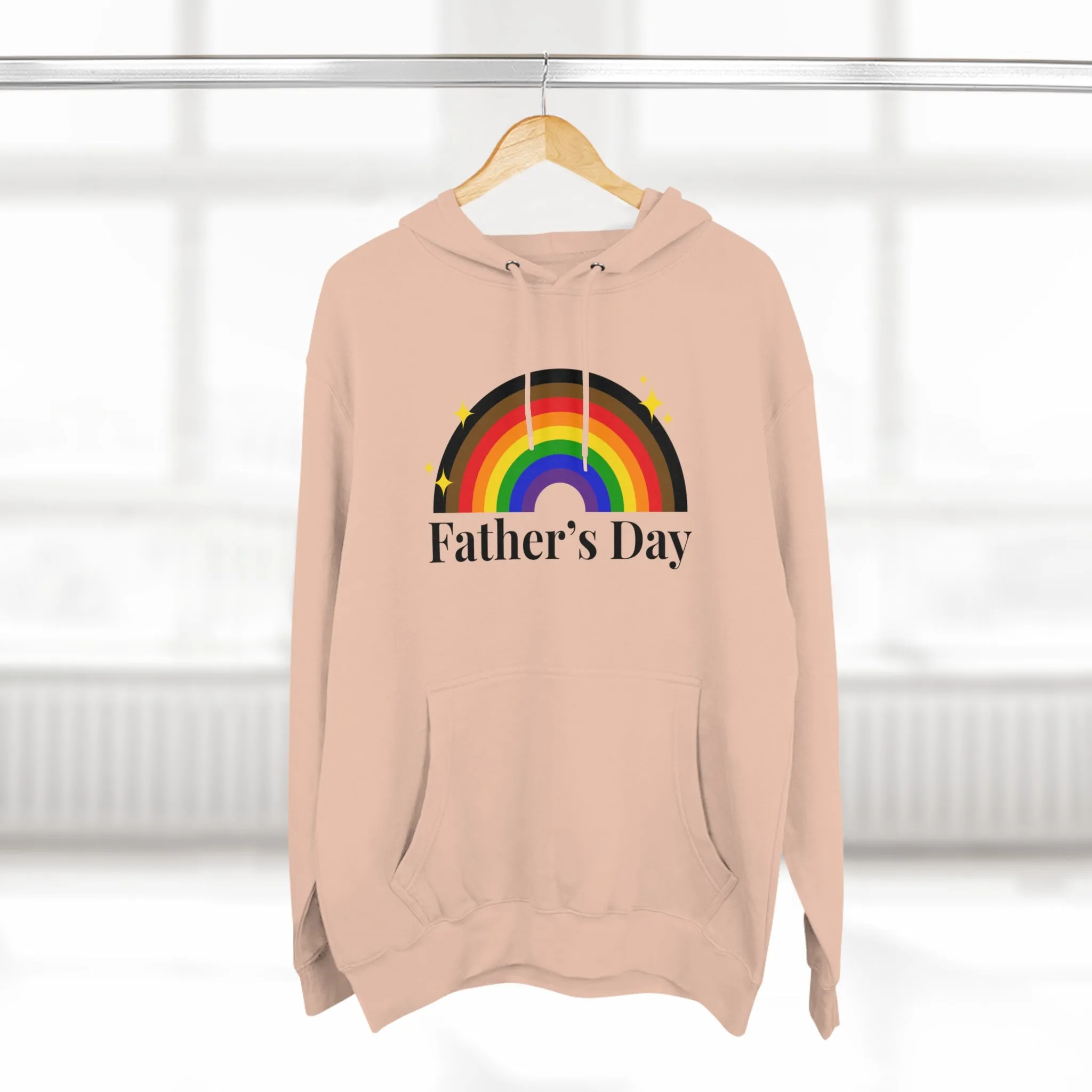 Philadelphia Pride Flag Unisex Premium Pullover Hoodie - Father's Day