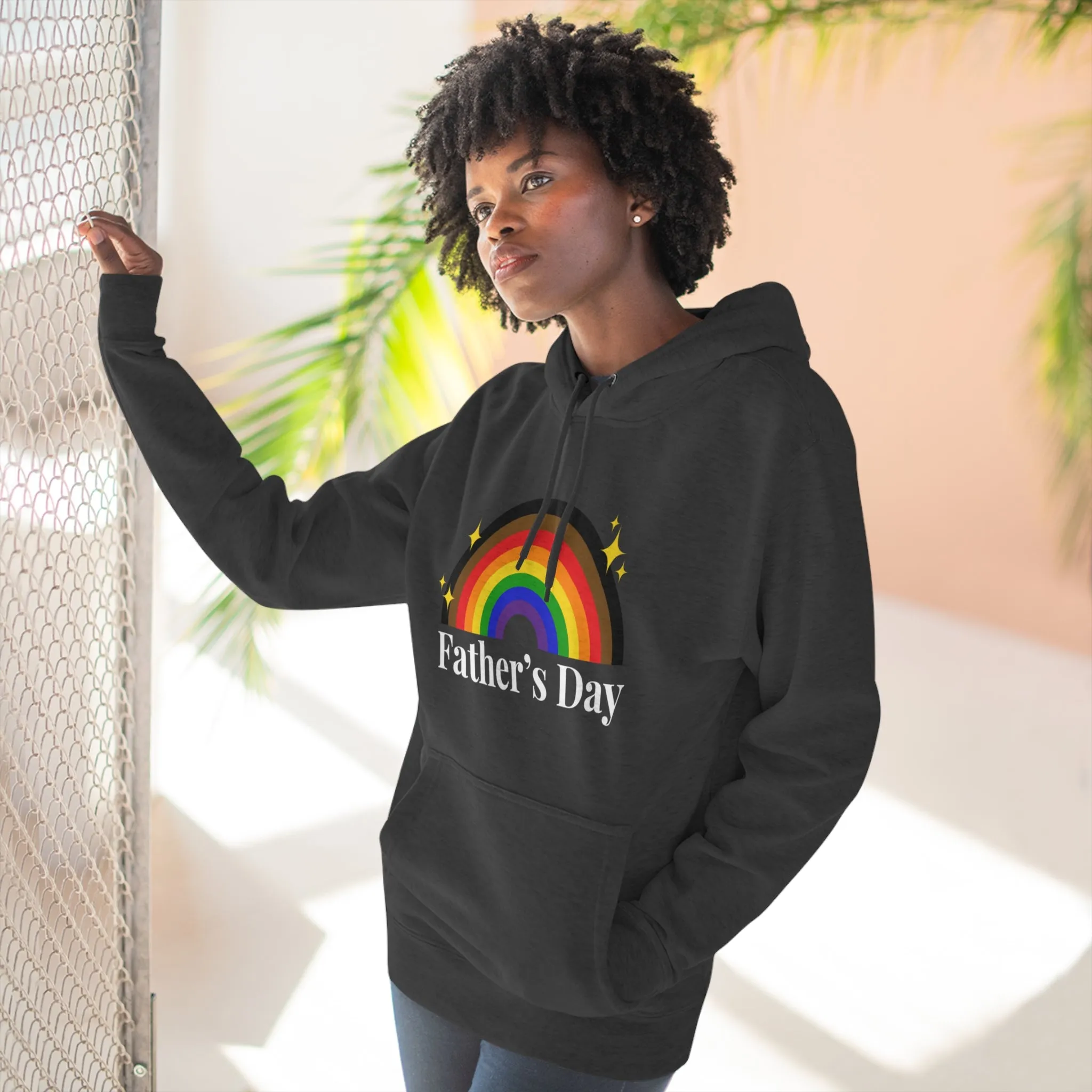 Philadelphia Pride Flag Unisex Premium Pullover Hoodie - Father's Day