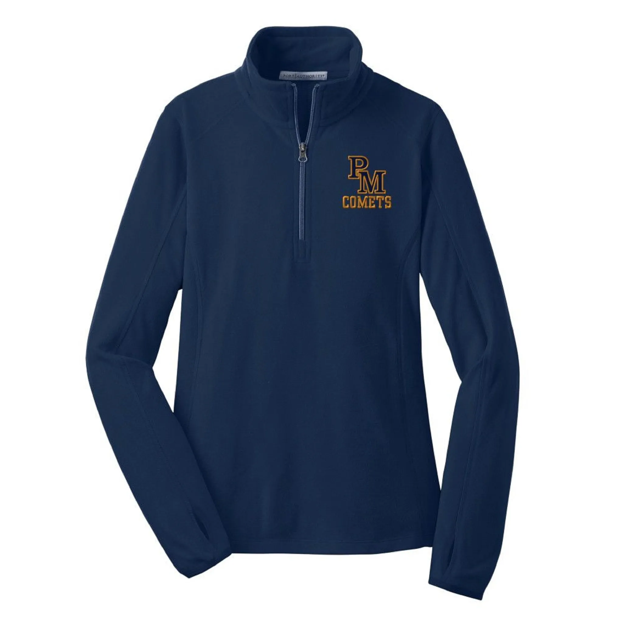 PMJC 1/2 Zip Ladies Fleece Pullover