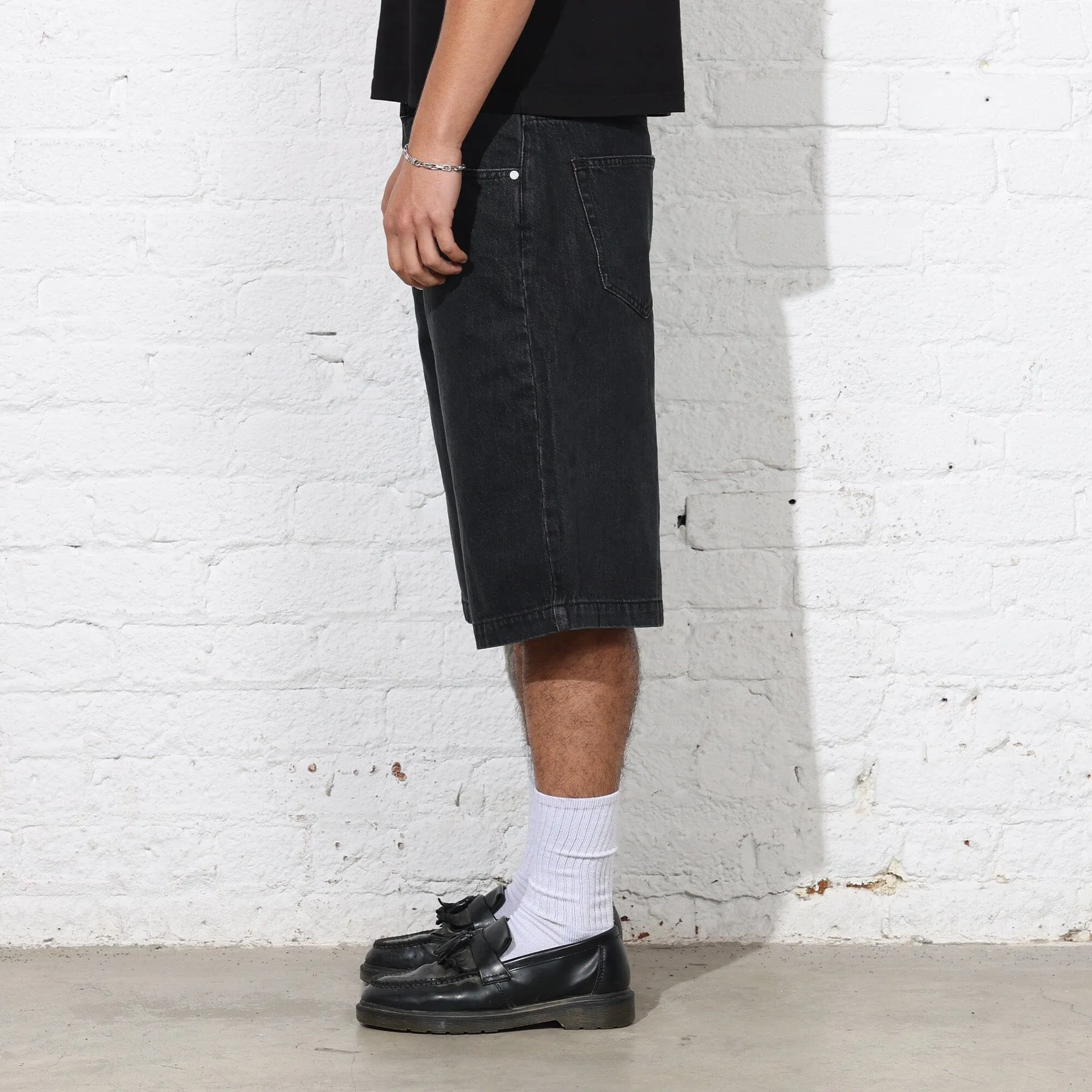 The Tokyo Dad Jean Shorts | Baggy, Wide-Leg