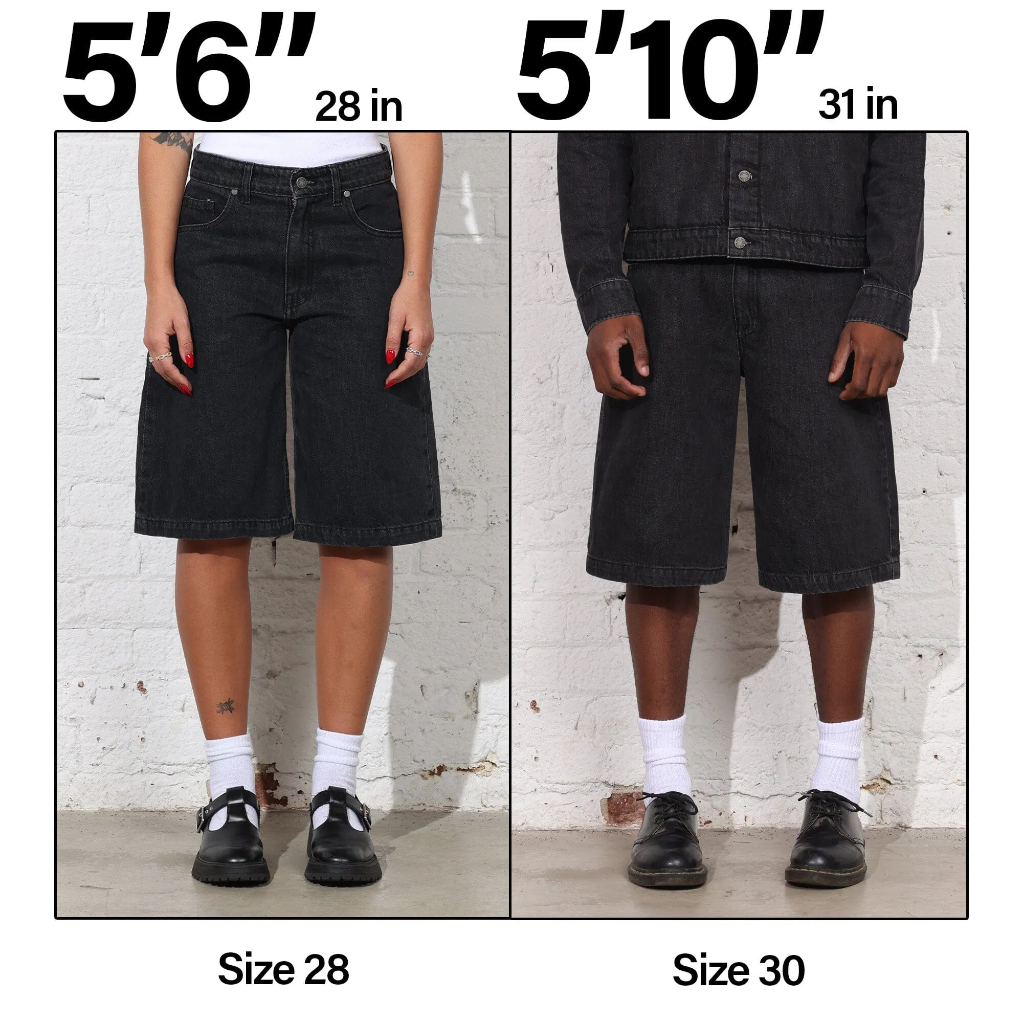 The Tokyo Dad Jean Shorts | Baggy, Wide-Leg
