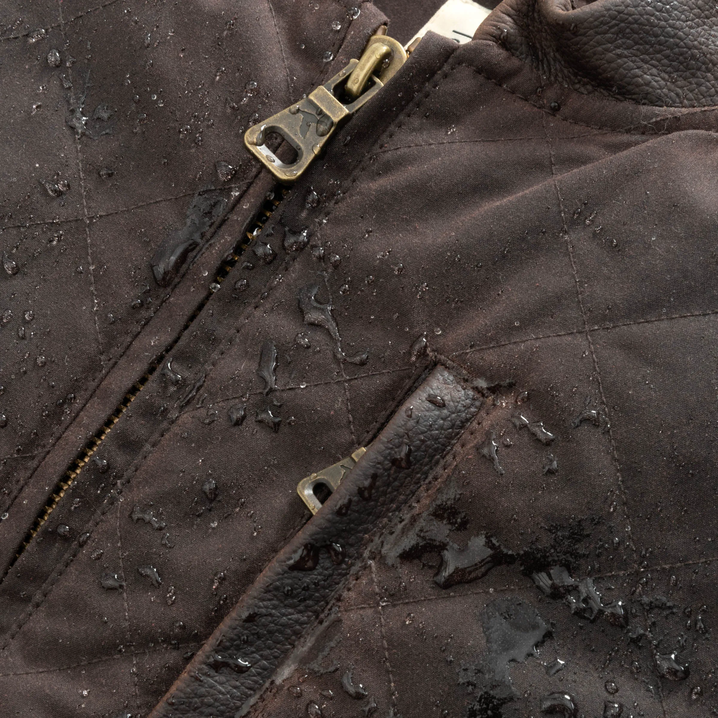 Waxed Cotton Vest