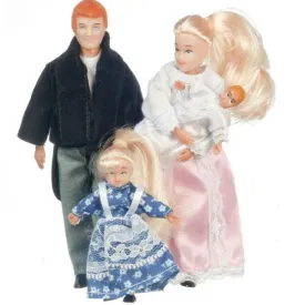 Weber Family Dollhouse Dolls