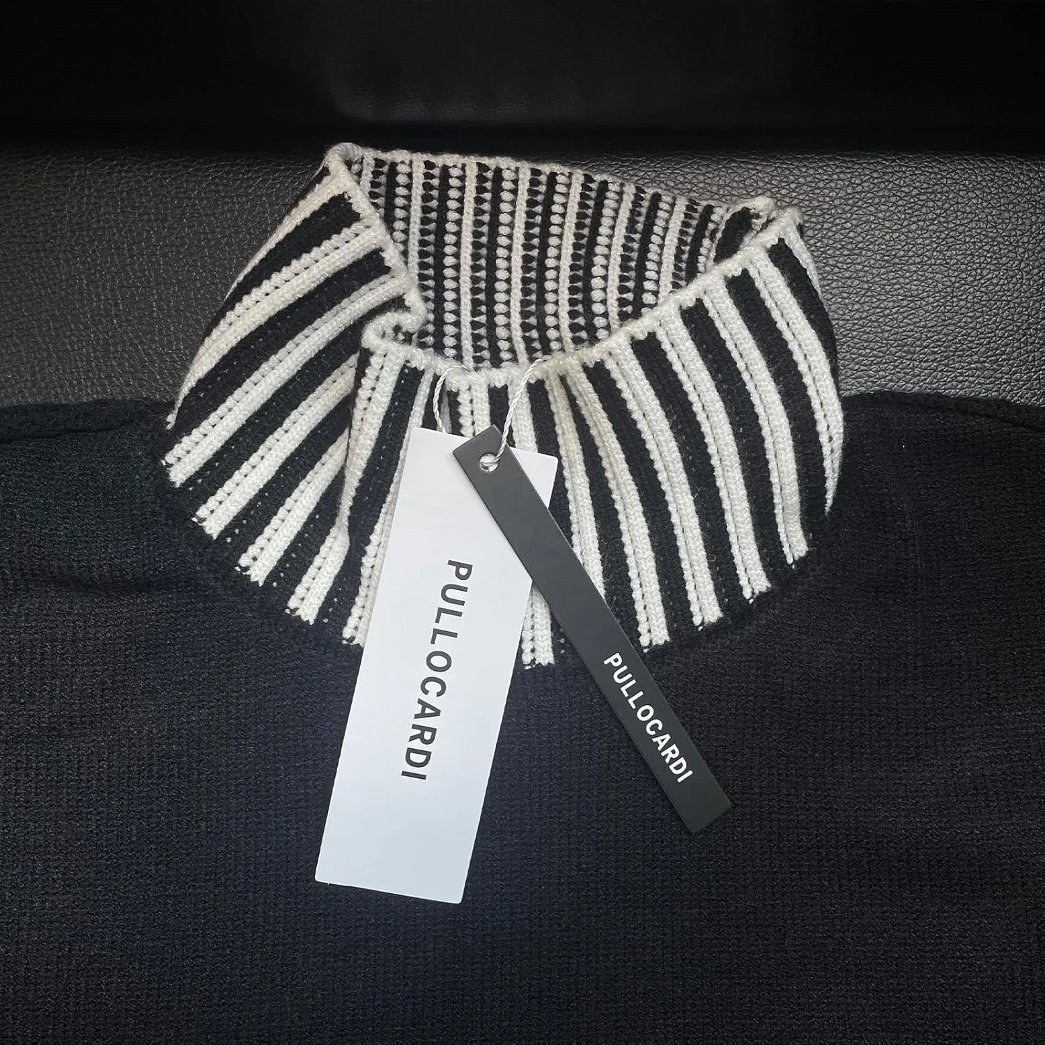 Womens Sweater Dress Long Sleeve Striped Knit Dresses for Women Casual Loose Mock Turtleneck Mini Dresses